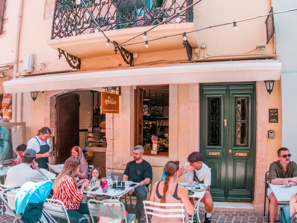 Fyllo restaurant Chania Kreta