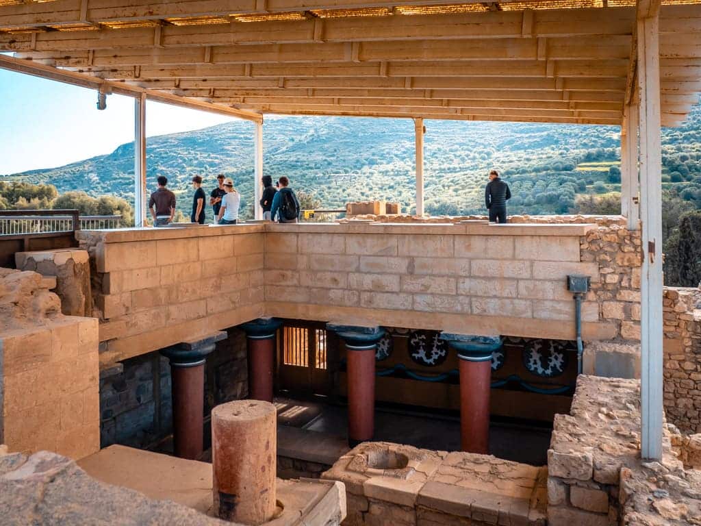 Knossos Palace Archaeological Site Crete