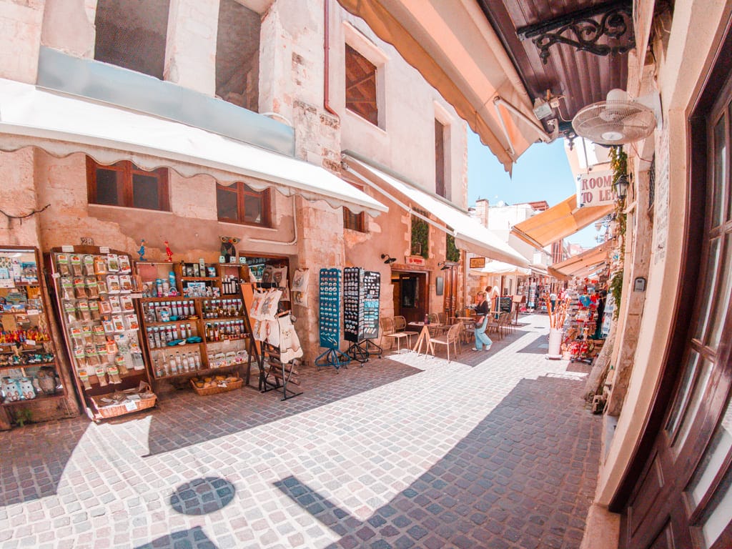 Chania Oude Stad Winkels