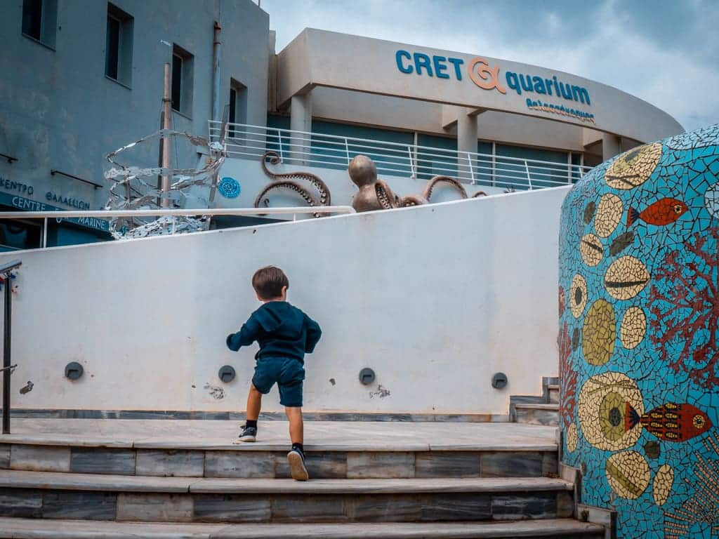 CretAquarium avec des enfants