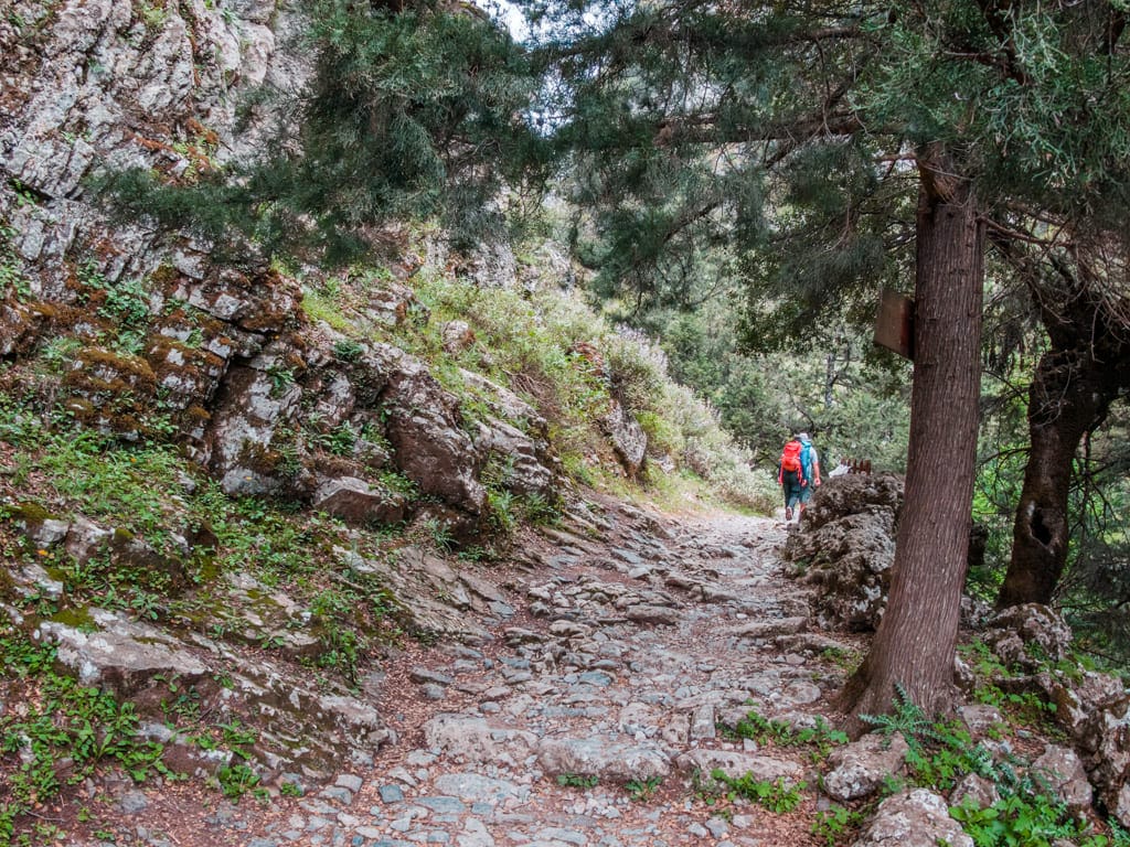 Imbros Groge Senderismo en Creta en otoño