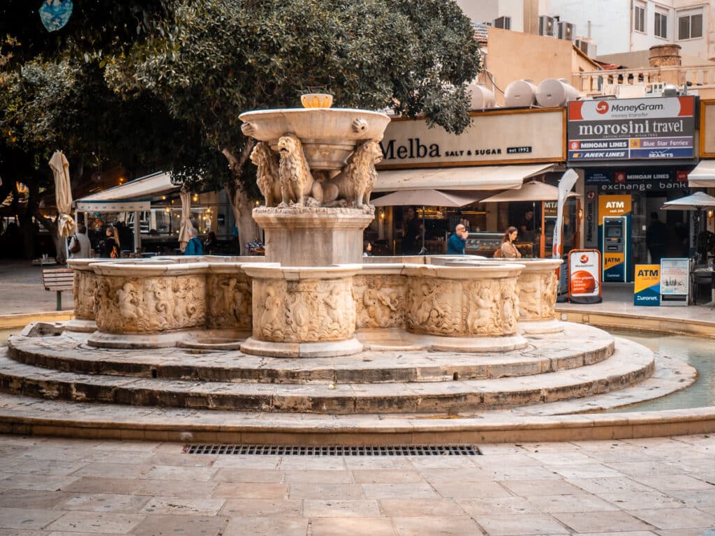 Morosinifontein op het Eleftheriou Venizelouplein
