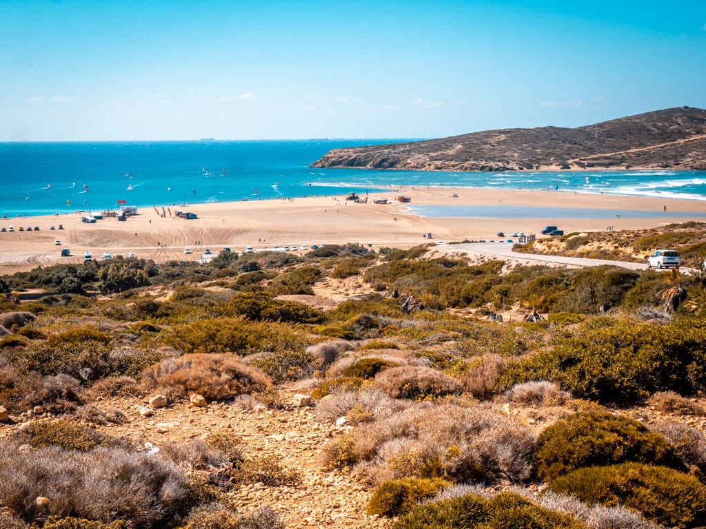 Prasonisi Beach Viewpoint Rhodes