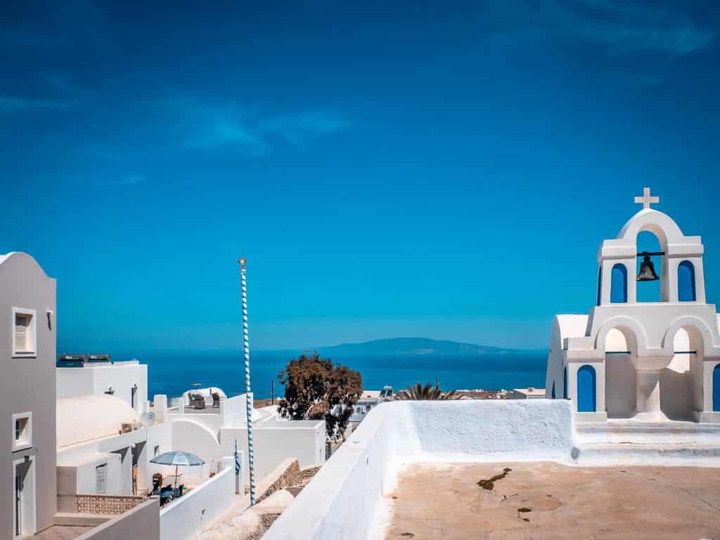 Iglesia de Santorini Pyrgos