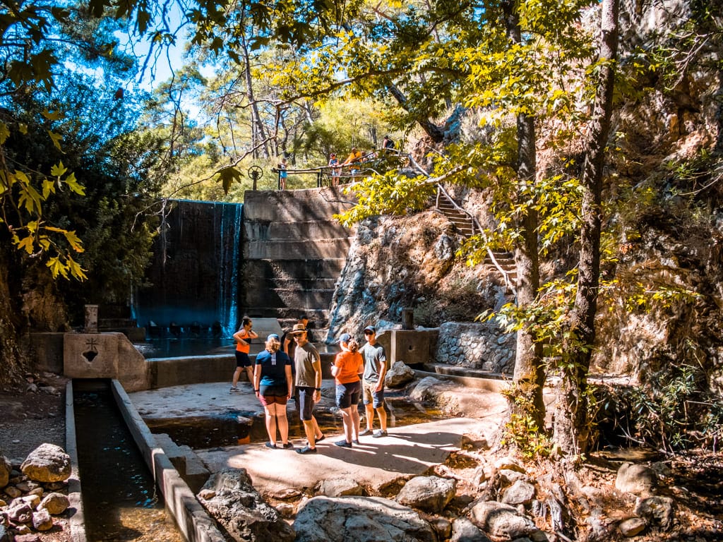Seven Springs Rhodes dam