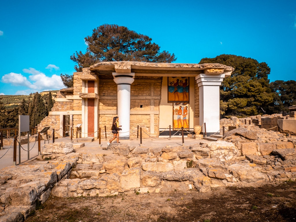 Choses à faire en Crète Visite du palais de Knossos