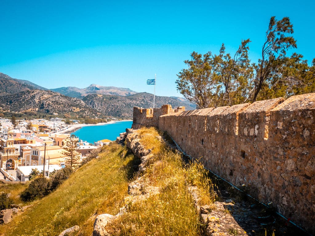 Choses à faire et à voir en Crète Ville de Paleochora Forteresse de Selino