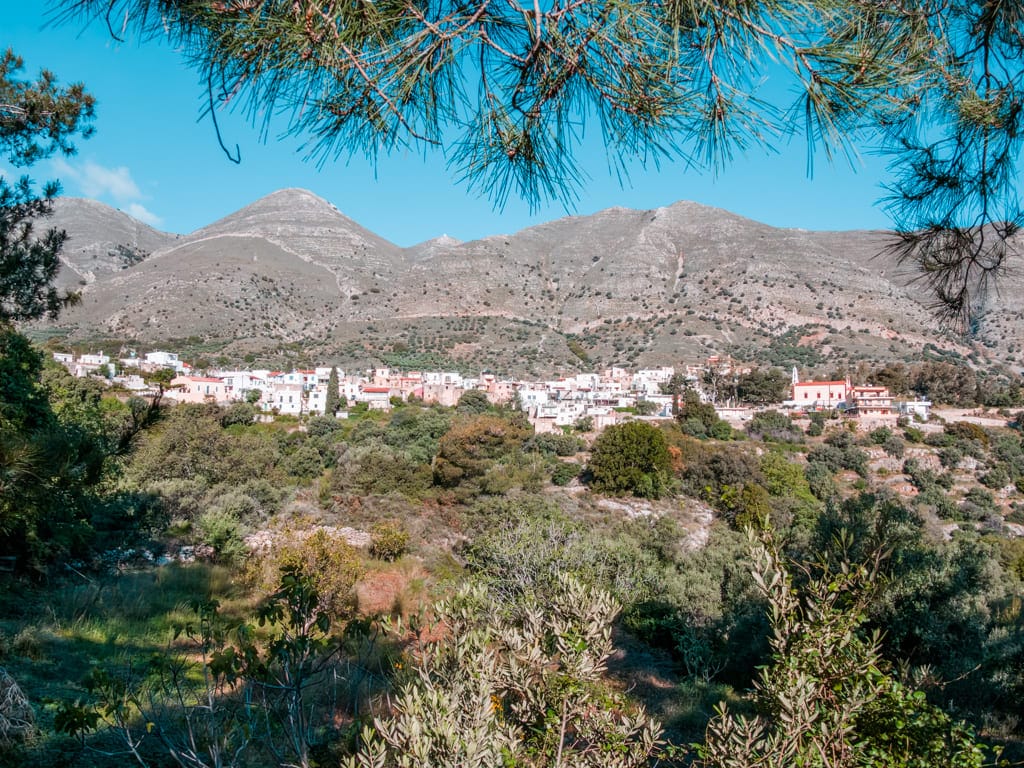 Eastern Crete lastros greek village