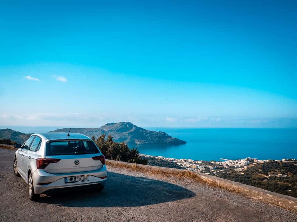 Guide till att hyra bil på Kreta Plakias vid havet