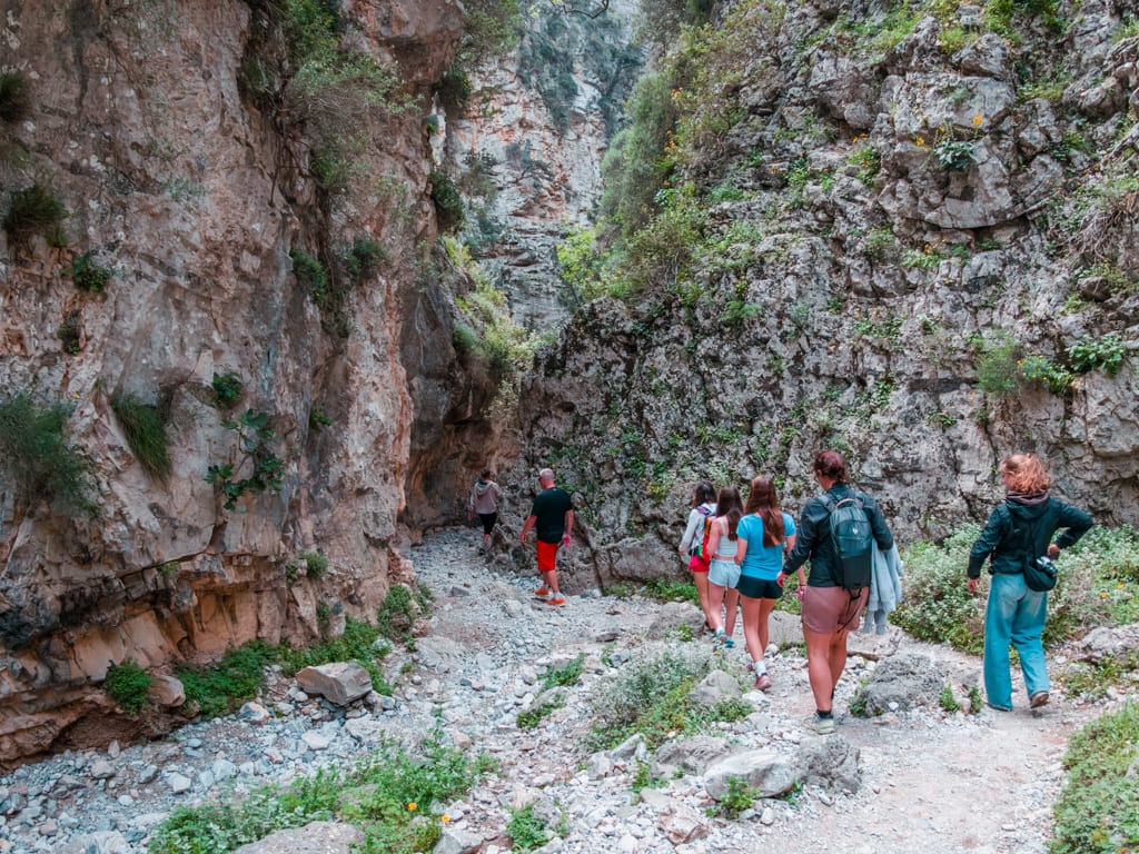 Imbros kloof wandelen Kreta geschikt voor kinderen