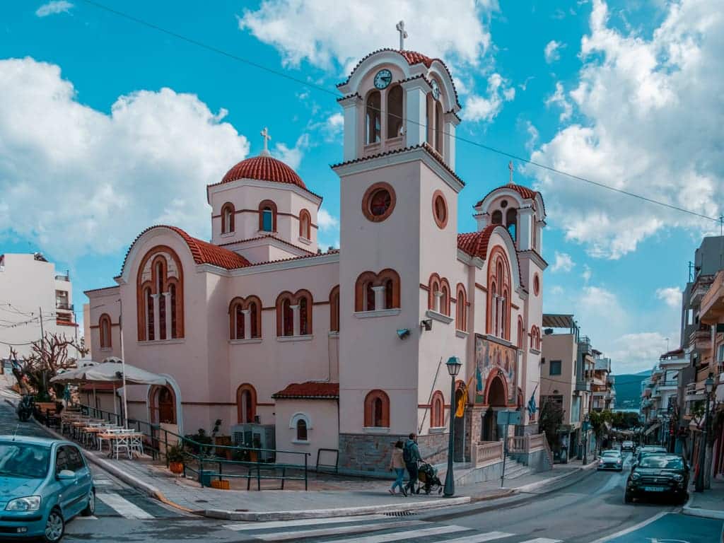 Iglesia de la Santísima Trinidad de Agia Trinas Agios Nikolaos Creta