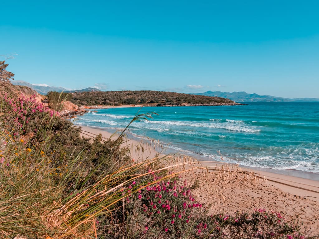 Agios Nikolaos Creta Grecia Playa de Voulisma