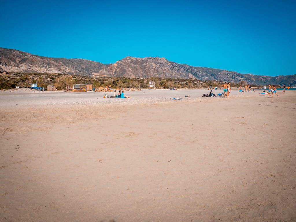 Playa de Elafonisi Arena fina beige