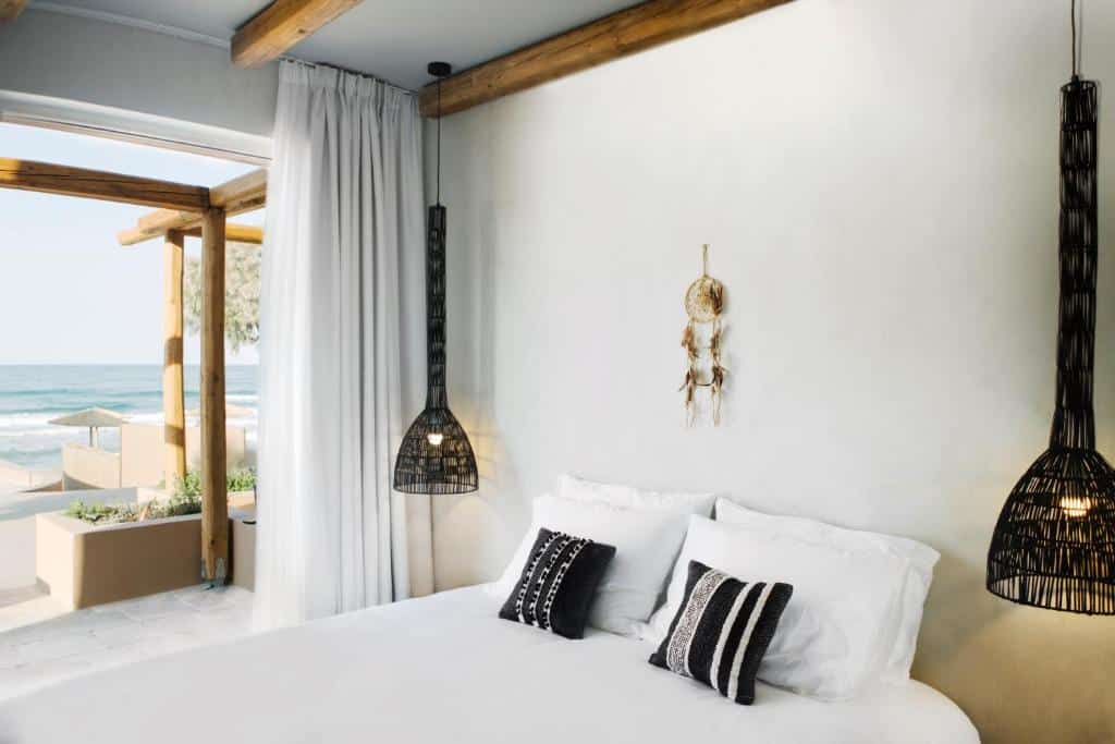 The Theodore Boutique Hotel Chania chambre avec vue sur la mer