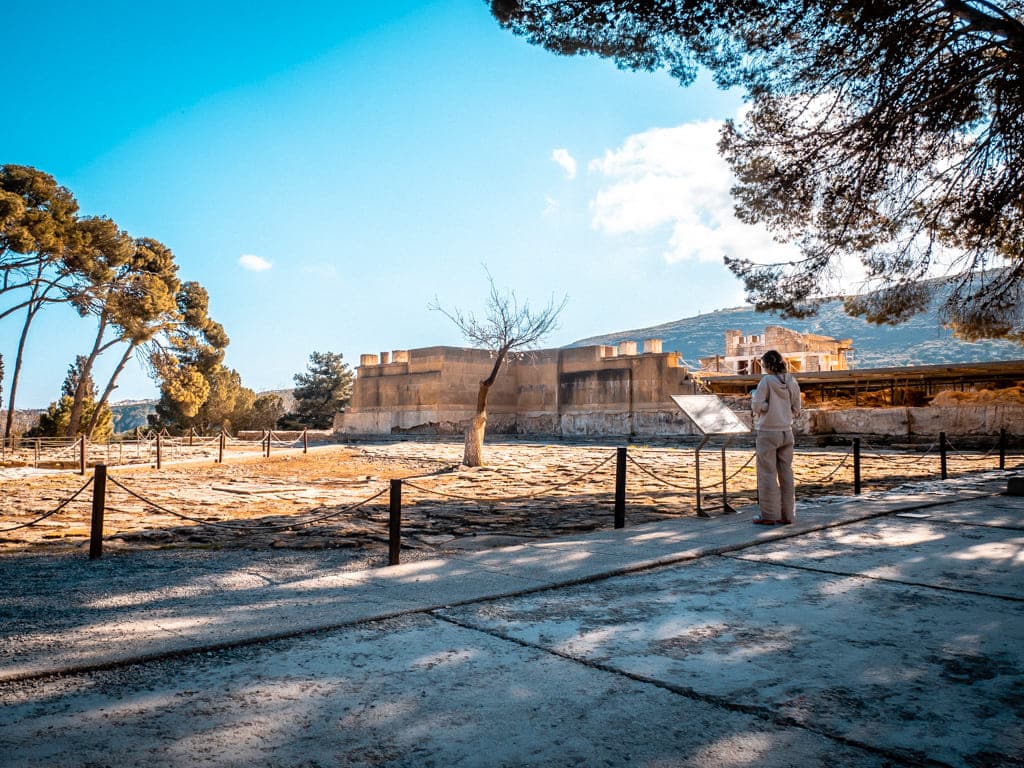 Een bezoek aan het paleis van Knossos op Kreta