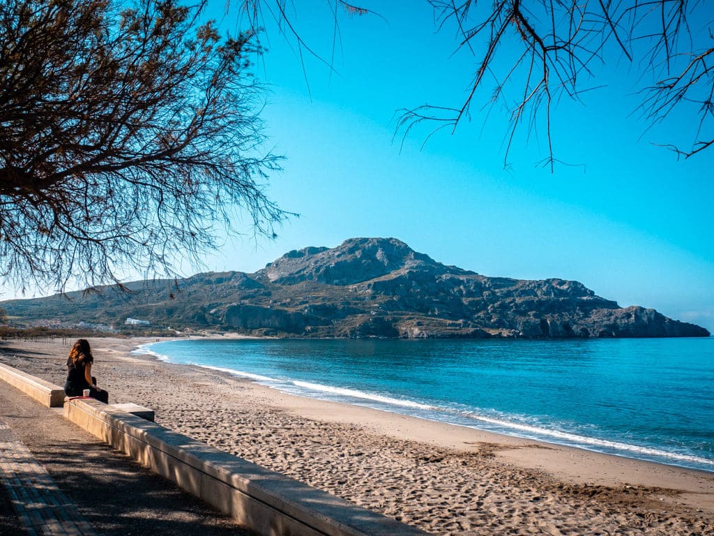 Plage de Plakias Crète