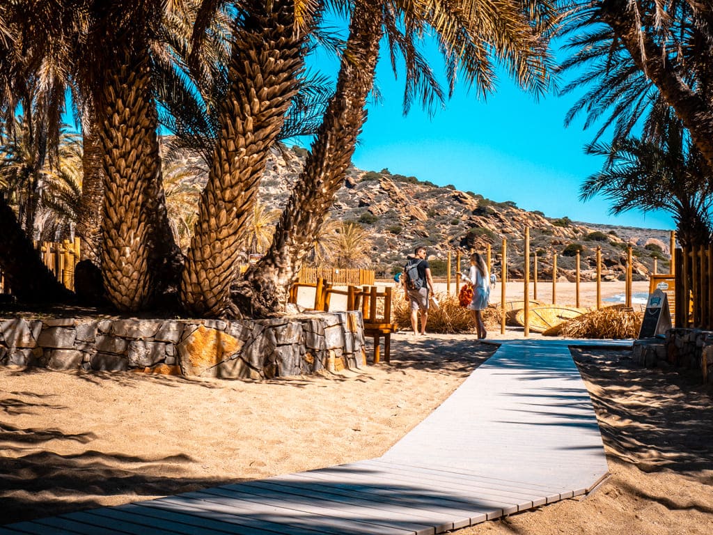 Vai Palm Beach Oost-Kreta