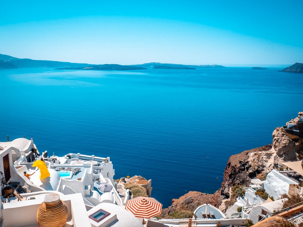 Santorini Oia Mejores vistas Caldera